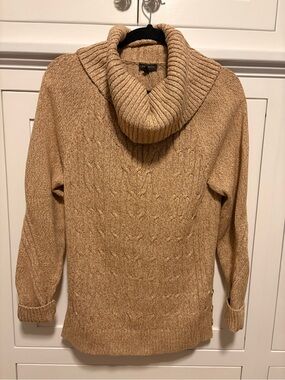 Talbots Cable Knit Cowl Neck Sweater - NWT